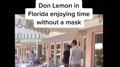CNN’s Don Lemon Caught In Florida Without A Mask