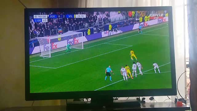 Partido de juventud vs Villareal champions legue