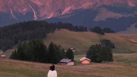 Is hard to hide happiness when you are in Italian Dolomites!