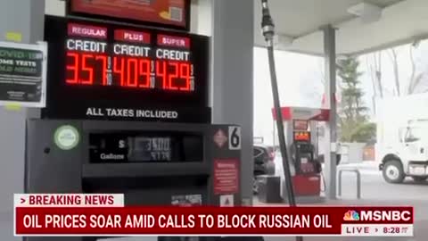 MSDNC is shocked by what Biden did to gas prices…