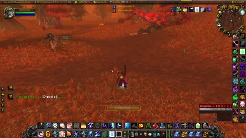 World of Warcraft Classic Shadow Questing in the lands surrounding the outer lair of the undead