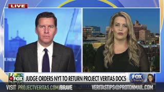 FOX AND FRIENDS: NYT Battles Project Veritas in Court