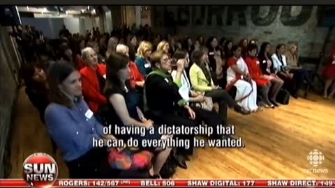 Justin Trudeau admirer china