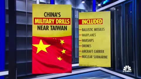 China fires missiles near Taiwan after Pelosi visit