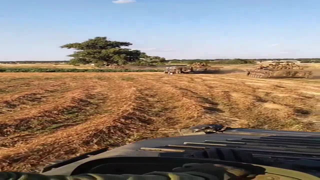 La vidéo a été tournée quelque part dans le sud de l'Ukraine