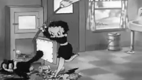 Late Nite, Black 'n White |Betty Boop | Taking the Blame | RetroVision TeleVision
