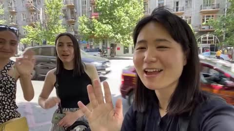#204 Let's take a bus donated by China in Armenia