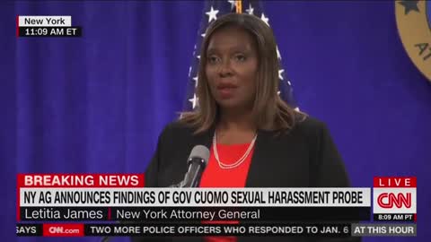 AG James Concludes Gov. Cuomo Sexually Harassed Multiple Women