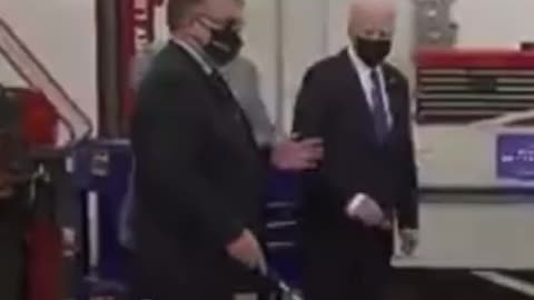 Biden Asks Blind Man - Where Am I?