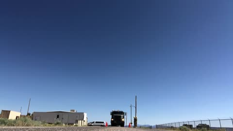 Under a truck