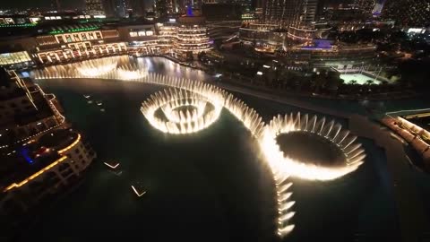 Aerial photography of Dubai scenery 3