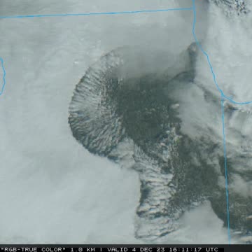 12/04/23 - NEXRAD Cloud Dissipation - KLOT