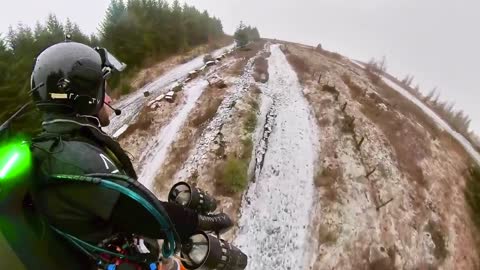 BBC Top Gear Jet Suit Race - One Shot!