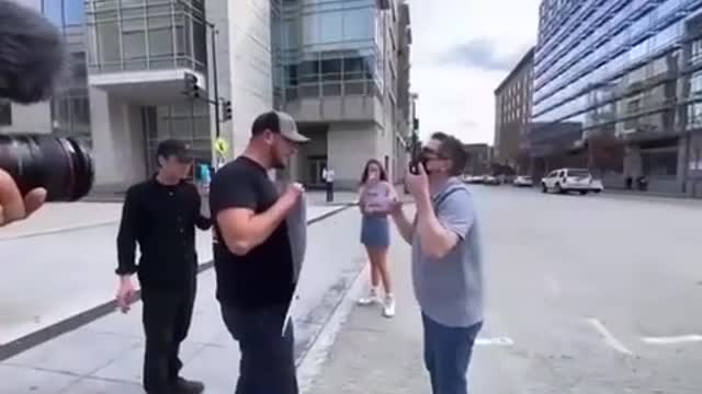 The Covidians of DC are NOT Happy with the Truckers (Explicit Language)