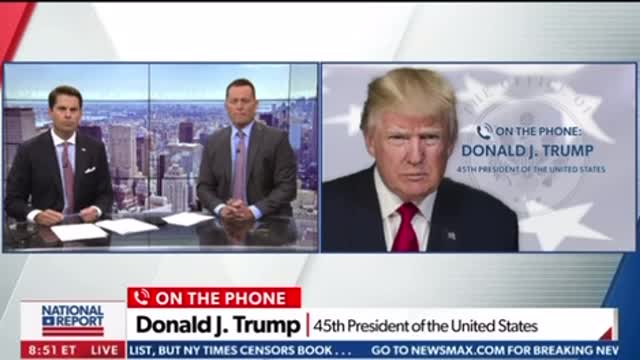 President Donald Trump Interview with Newsmax- September 20, 2022