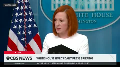 Jen Psaki Reacts to Reports of Wounded Fox News Reporter