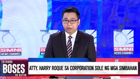 Atty. Harry Roque sa corporation sole ng mga simbahan