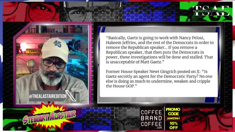 MATT GAETZ COULD FACE EXPULSION FOR DEFYING THE DC MACHINE.