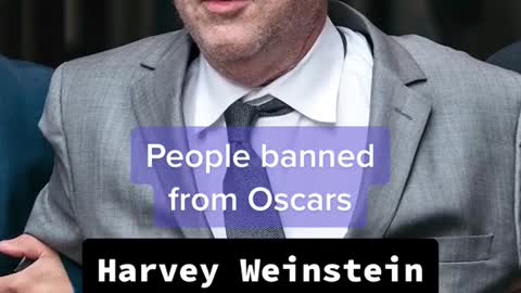 People banned from Oscars