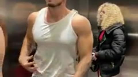 Pranks Videos on lift
