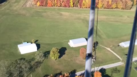 Long fall foliage video of northwestern Pennsylvania