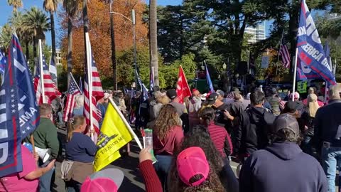 StopTheSteal _ California State Capitol Protest Sacramento, CA Week 4 November 28, 2020 IMG 2806