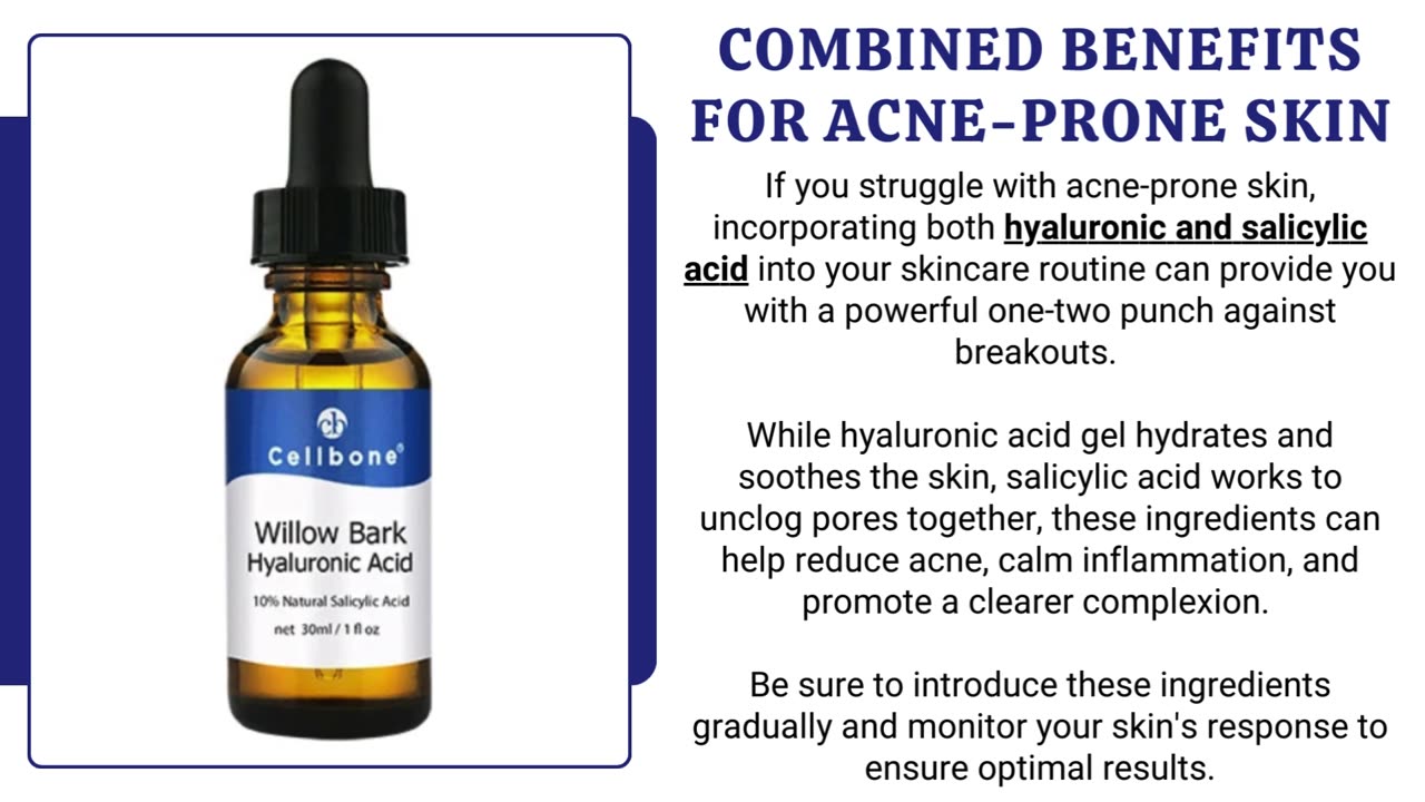 The Benefits of Incorporating Hyaluronic Acid Gel and Salicylic Acid