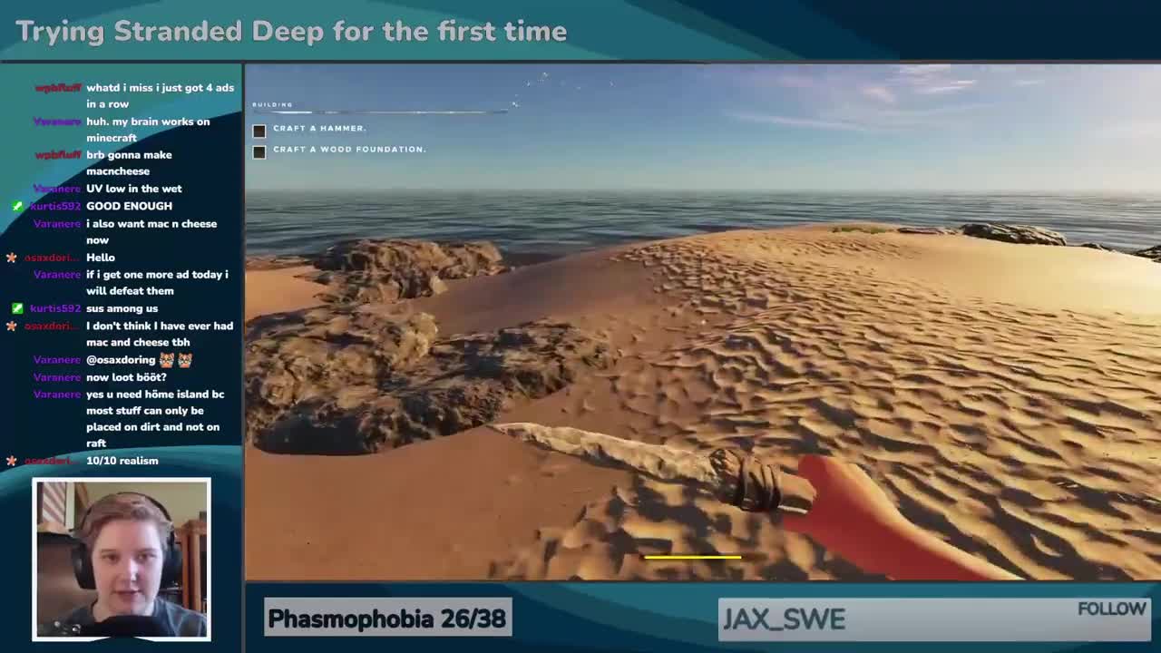 It's like Raft, but more realistic | Marine Ecologist plays Stranded Deep for the first time