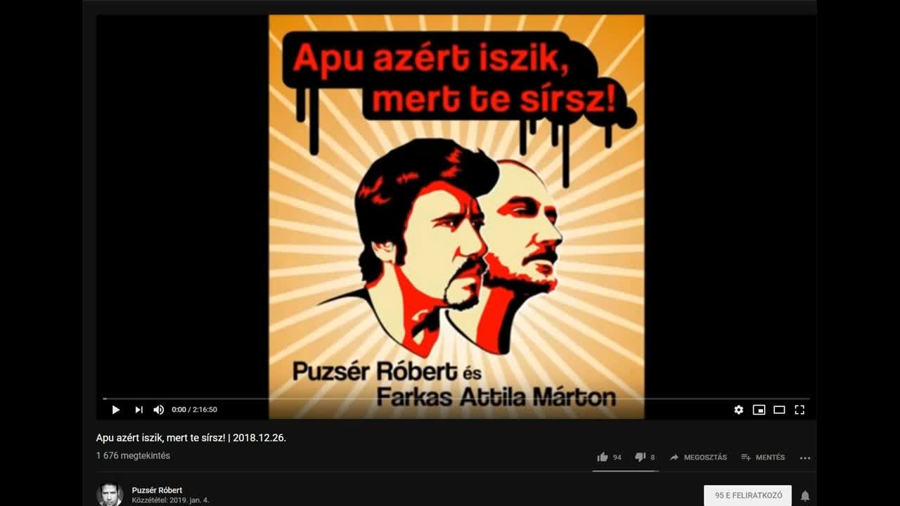 Apu azért iszik mert te sírsz 2018-12-26 laza kritikája