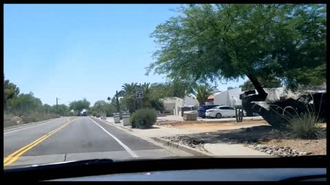 Driving around the part of Phoenix I live in.