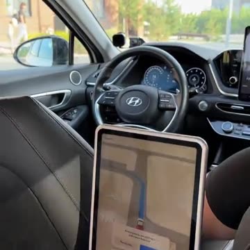 Yandex is trialing its driver-less taxi service.