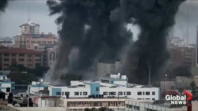 Buildings collapse as Russia carries out hundreds of airstrikes in kyiv