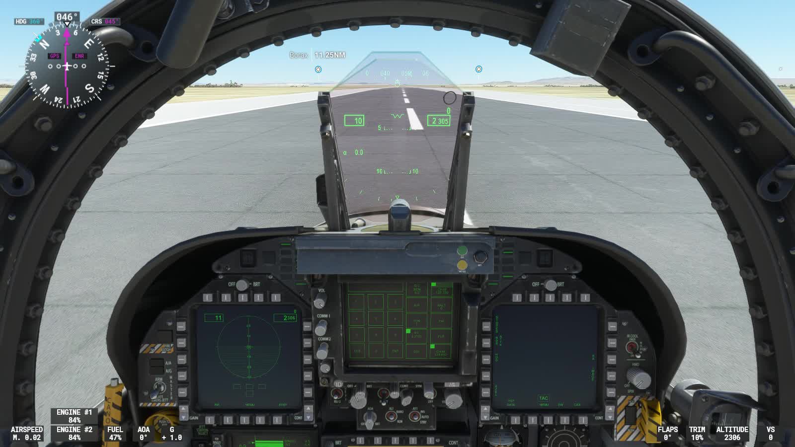 Takeoff From Edwards Air Force Base | Microsoft Flight Simulator