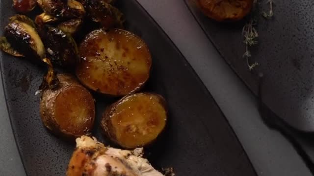 Garlic lemon herb chicken