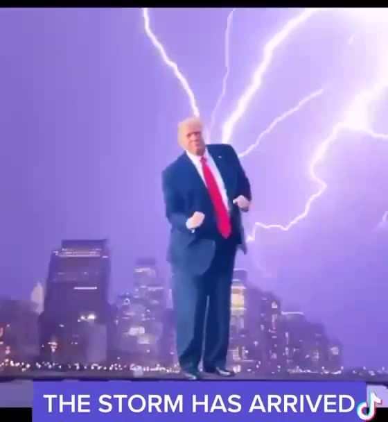 the storm has arrived