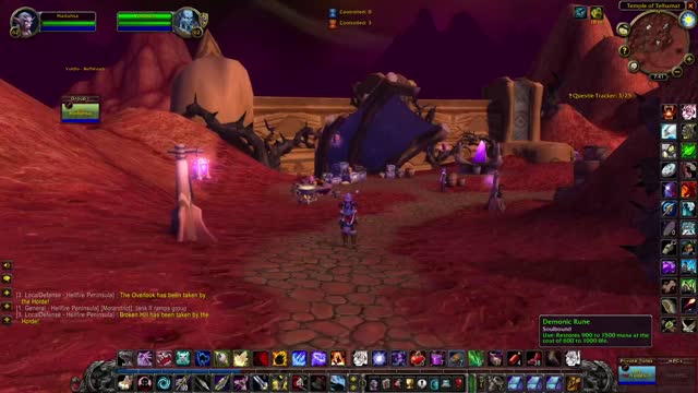 Taking the hunter out to Zangermarsh with my fav priest- swamp questing can be tedious