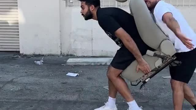 When u move ur seat back @Anwar Jibawi @Max Goodrich