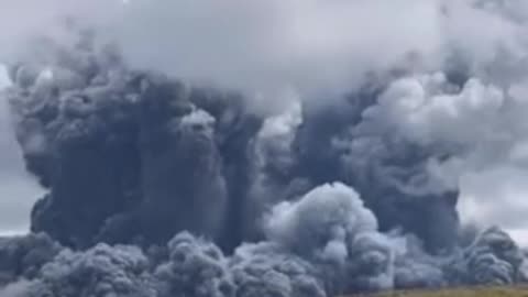 Huge explosion