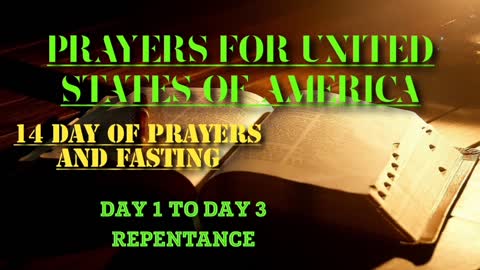 PRAYERS AGAINST DESTRUCTION OF AMERICA.