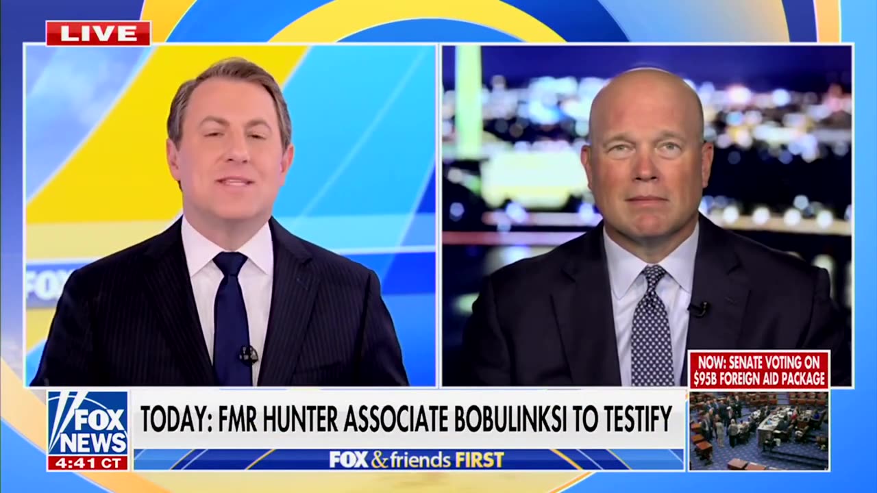 Matt Whitaker on Fox & Friends First -Fox News 02.13.2024