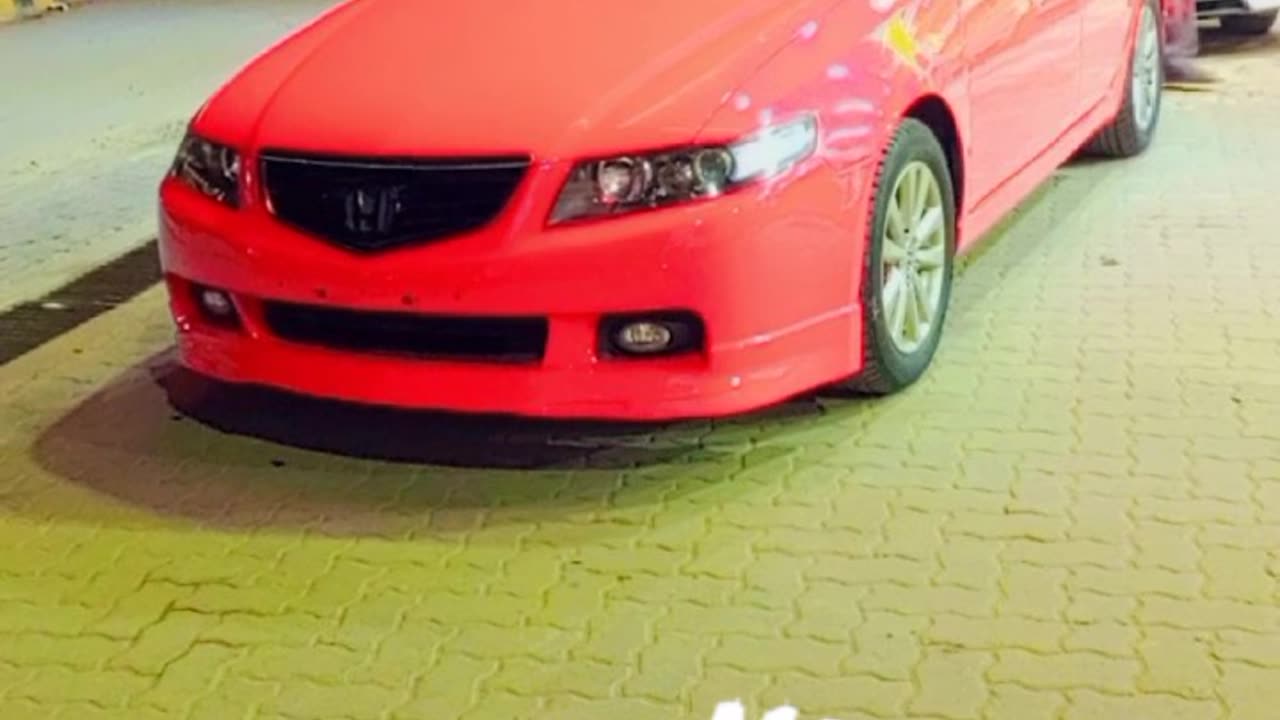 Honda Accord my red beauti