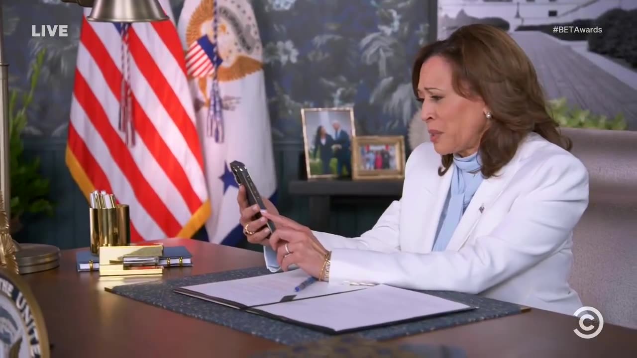 Kamala Mocked Over BET Awards Video: 'Cringe'