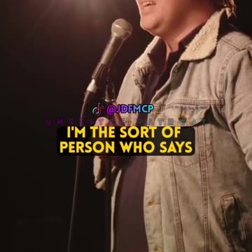 "I regret" - Stand up comedian James McCann nails it!