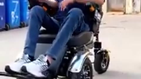 The electric wheel chair