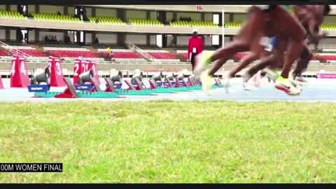 NEW Kenyan RECORD100m women Final National Trials 2022