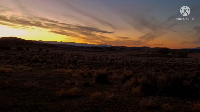 Sunset time-lapse