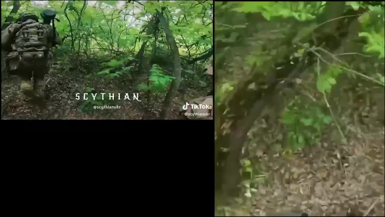 SYNCED SUPERCUT OF ALL 3 PERSPECTIVES OF US/UK HIT ON RUSSIAN BTR IN UKRAINE