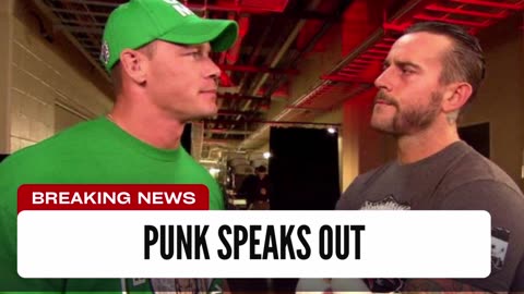 CM Punk Speaks On Potentially Facing Cena