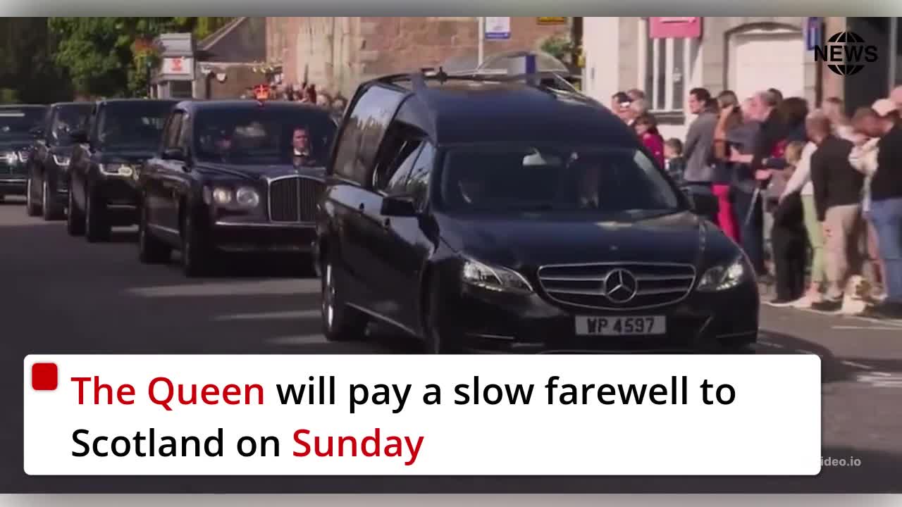 The Queen’s cortege – a last farewell to Scotland, the land she loved