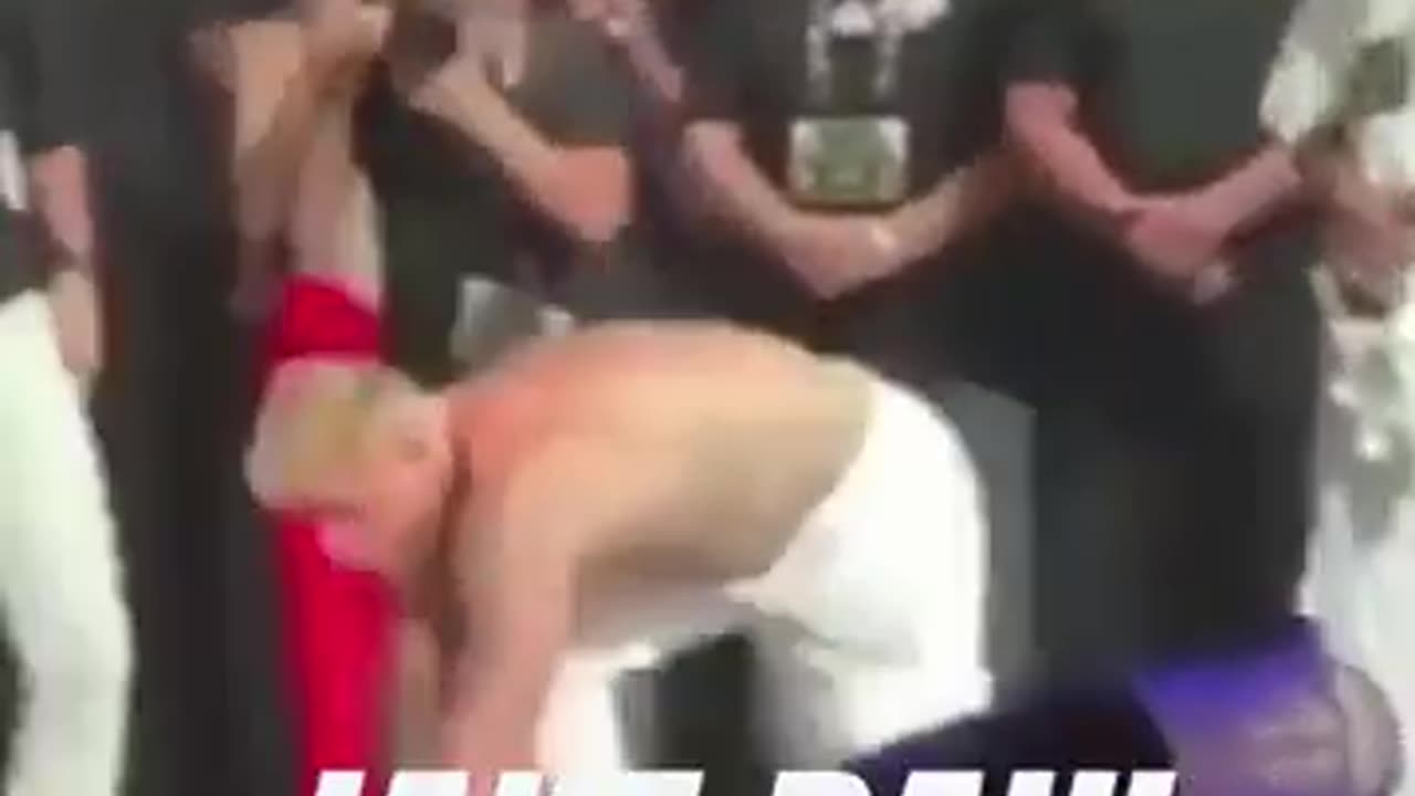 Mike Tyson slaps Jake Paul ahead of their highly anticipated boxing match